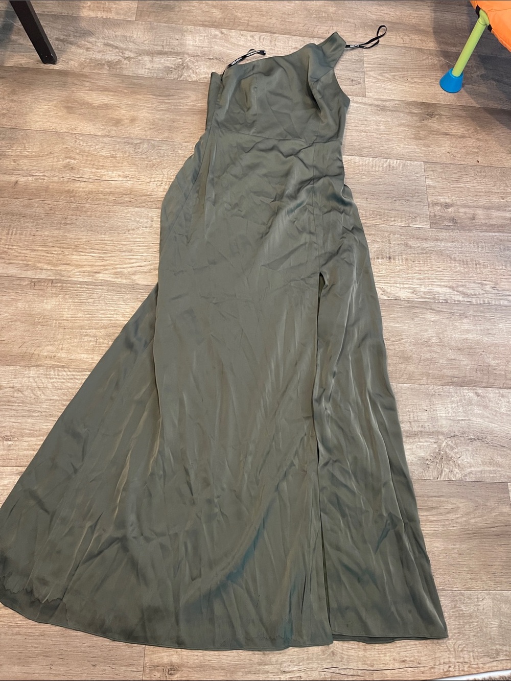 Women's Bridesmaids Olive Green Dress